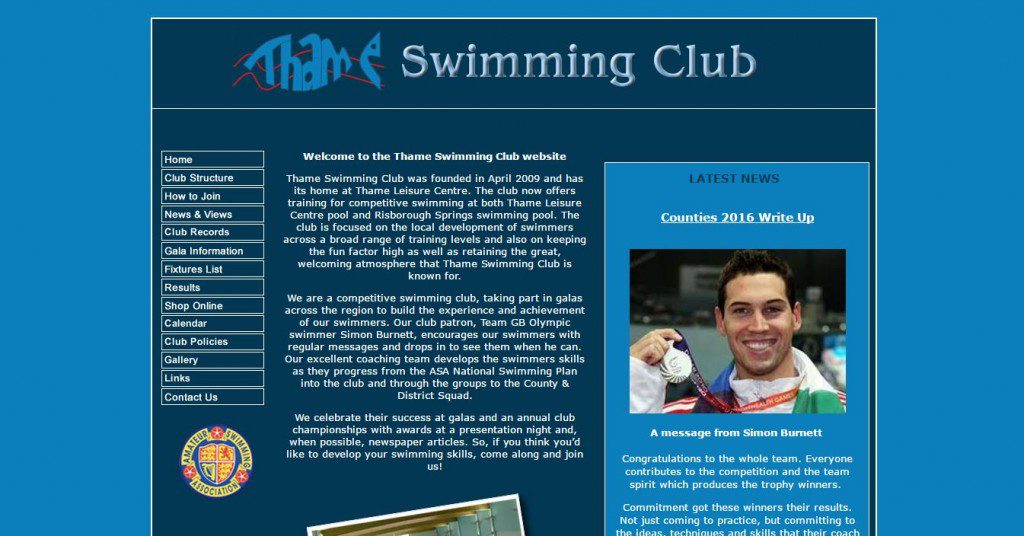 thame Swimming club