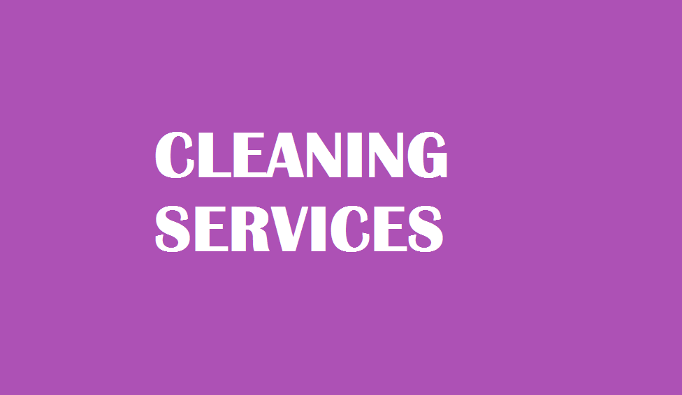 CLEANING SERVICES