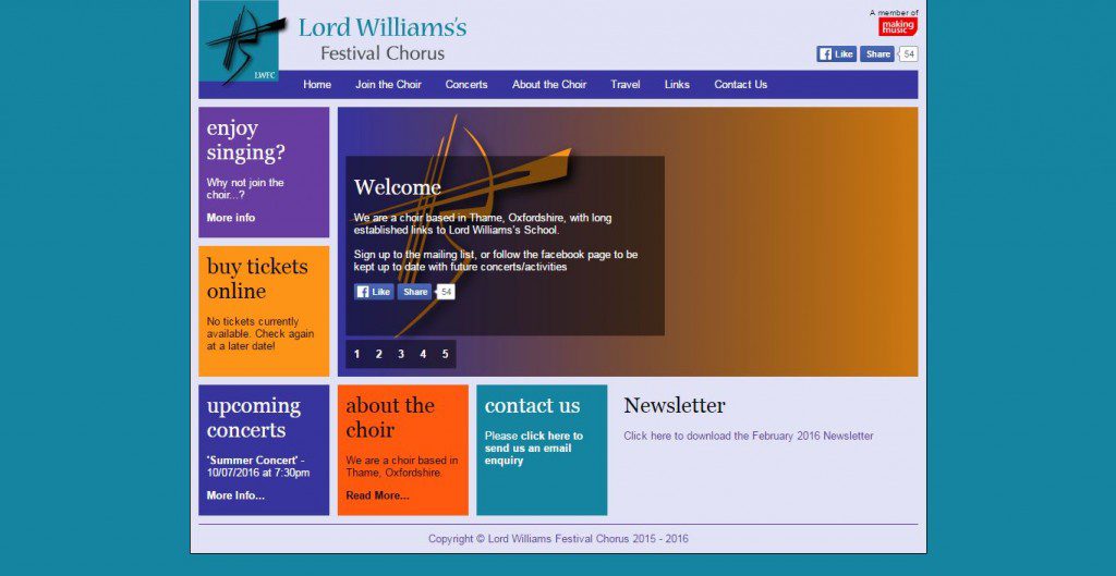 LORD WILLIAMS'S FESTIVAL CHORUS