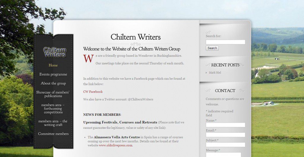 chiltern writers club