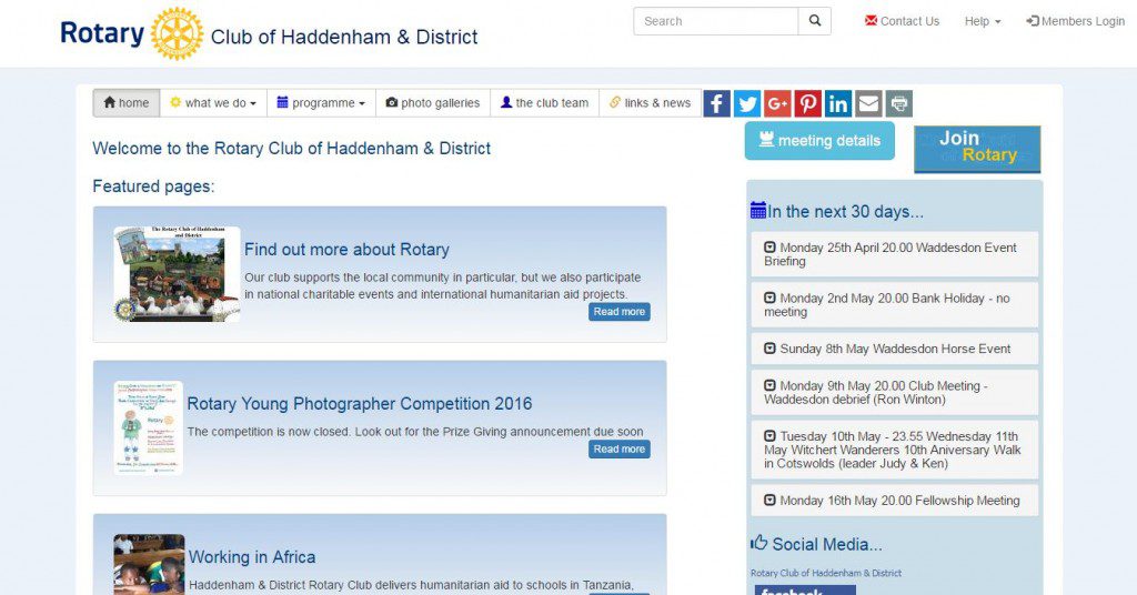 haddenham and district rotarty club