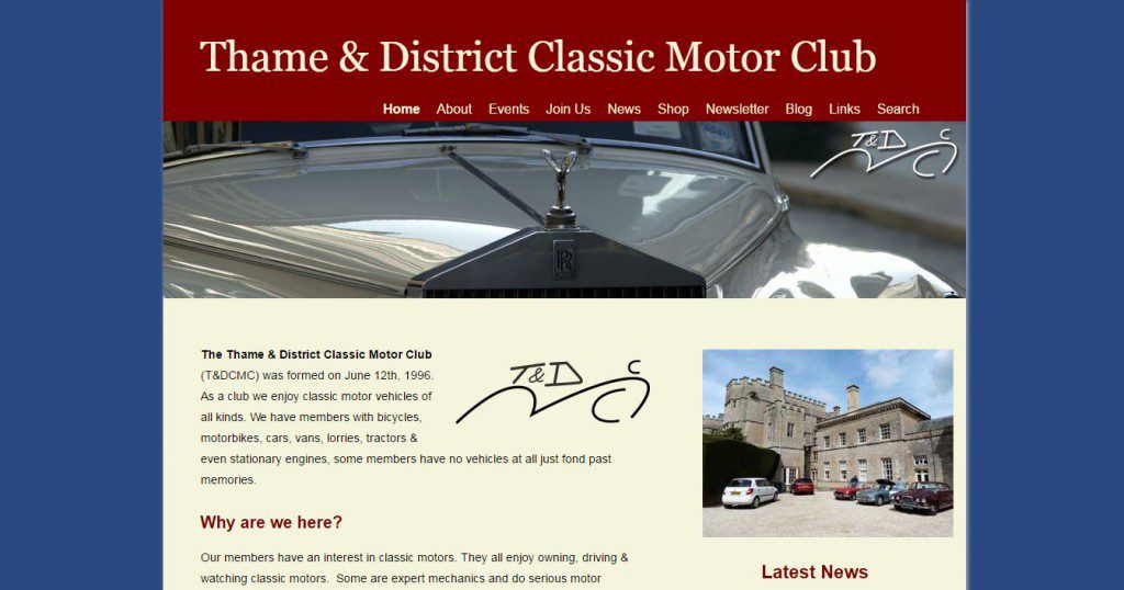 thame and district classic motor club