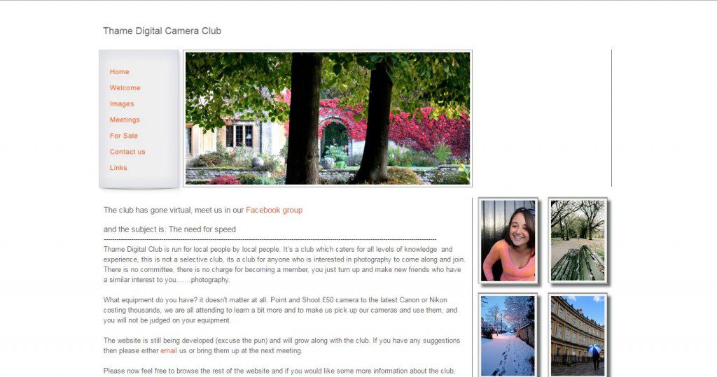 thame digital cameras club