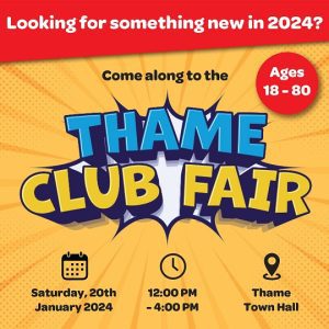 Thame Club Fair 2024 @ Thame Town Hall