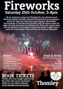 Thomley's Reduced Sound Fireworks Display