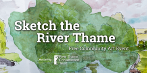 Sketch the River Thame @ Old Fisherman, Shabbington