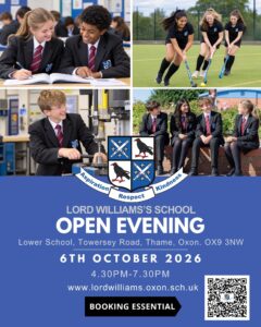 Lord Williams's School Open Evening