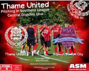 Thame United v Welwyn Garden City @ ASM Stadium